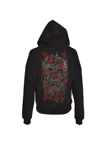 Roberto Geissini Cross Skull Sweatjacke Schwarz