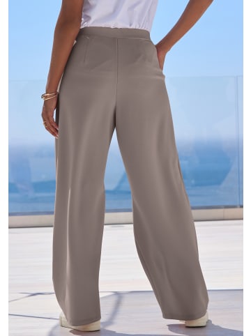 LASCANA Schlupfhose in taupe