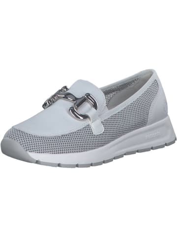 remonte Slipper in weiss-nautic/weiss/offwhite