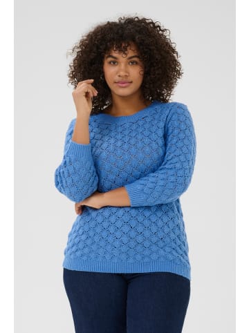 KAFFE curve Strickpullover KCmani in Ebb and Flow