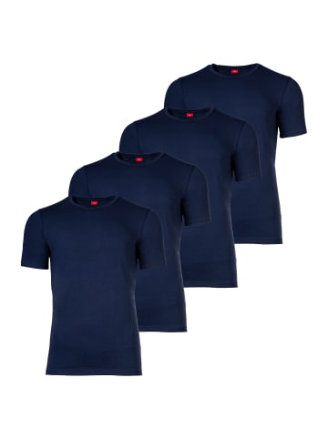 S. Oliver T-Shirt 4er Pack in Marine