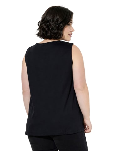 Ulla Popken T-Shirt in schwarz