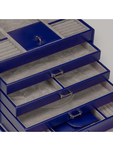 Windrose Merino Moda Schmuckkasten 26 cm in dunkelblau