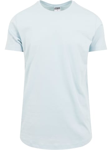 Urban Classics Lange T-Shirts in blau