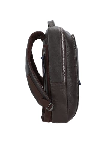 Braun Büffel Novara Rucksack Leder 43 cm Laptopfach in braun