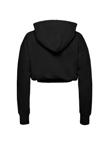 Champion Kapuzenpullover Hooded Crop Top in schwarz