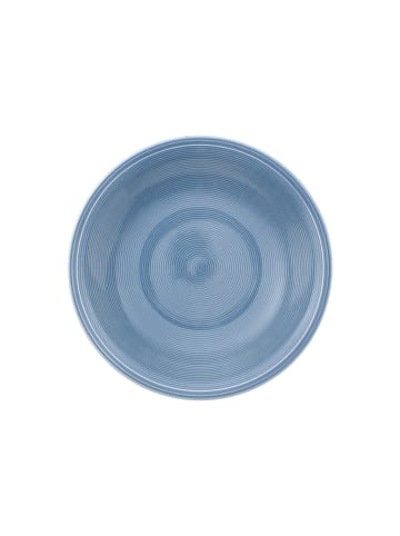 like. by Villeroy & Boch Tiefer Teller Color Loop Horizon in blau