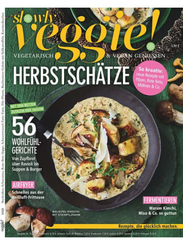 Hubert Burda Media 6 x SLOWLY VEGGIE (Gutschein für ein Jahres Abo)