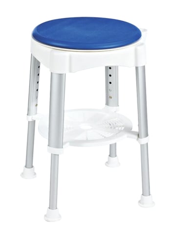 Wenko Dusch-Stuhl in Blau