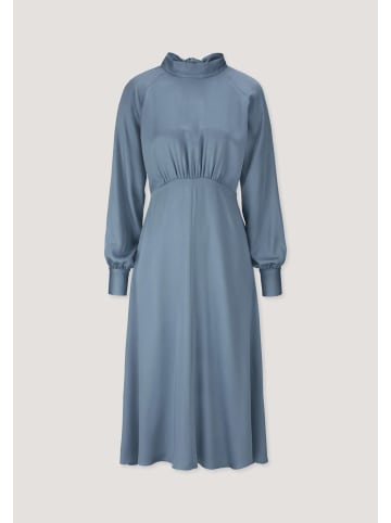 Hessnatur Hessnatur Kleid Midi tailliert aus LENZING™ ECOVERO™ Viskose in kristallblau