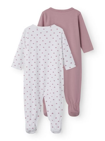 TWO SOON 2er-Pack Pyjama Set in Lilas