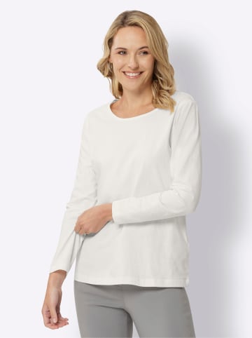 Sieh an! Langarmshirt in ecru