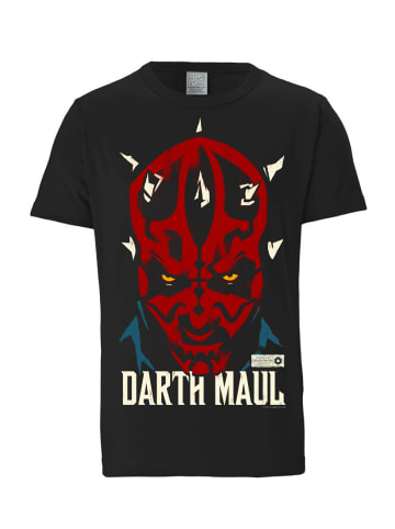Logoshirt T-Shirt Darth Maul - Krieg der Sterne in schwarz