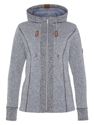 Kangaroos Kapuzensweatjacke in graublau