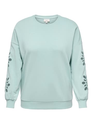 ONLY Carmakoma Sweatshirt in Cloud Blue
