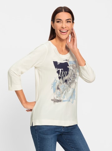 Heine 3/4-Arm-Shirt in ecru