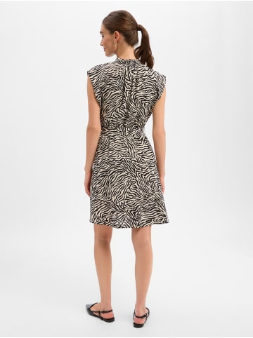 Zero  Kleid in schwarz ecru - 0001