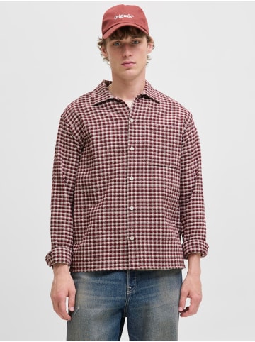 Jack & Jones Overshirt in Tibetan Red