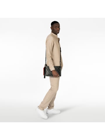 Guess Milano Umhängetasche 21.5 cm in dark black