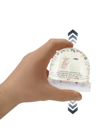 Mr. & Mrs. Panda Weihnachtskugel Maus Sterne mit Spruch in Naturpapier