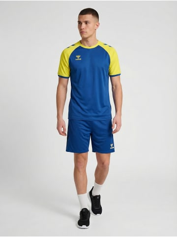 Hummel T-Shirt Raglanärmel Hmlmatch Erwachsene in TRUE BLUE/BLAZING YELLOW