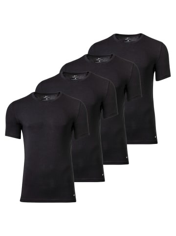 Nike T-Shirt 4er Pack in Schwarz