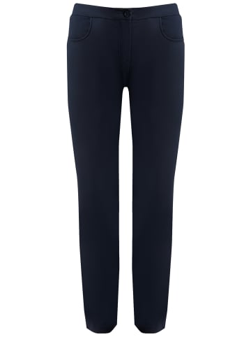Finn Flare Stoffhose Stretch-Eleganz in cosmic blue