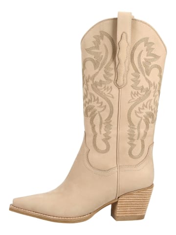 Jeffrey Campbell Stiefel in Beige