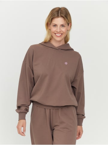 MAZINE Kapuzensweatshirt Donelly Hoodie in deep taupe