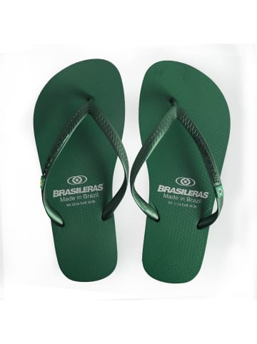 Brasileras Zehentrenner "Classic Pearl W" in Militärgrün