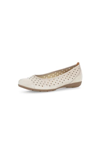 Gabor Fashion sportliche Ballerinas in beige