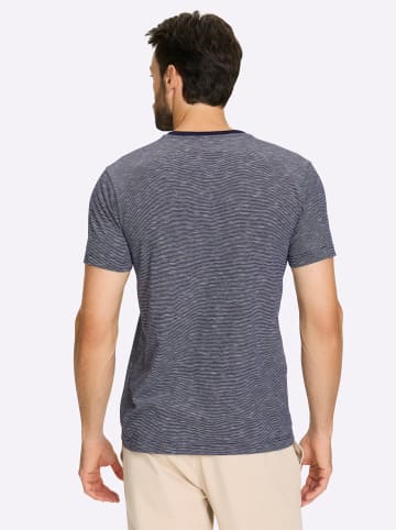 WITT WEIDEN T-Shirt in marine-gestreift