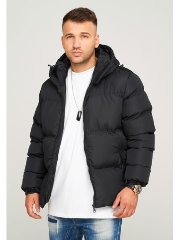 behype Puffer Winterjacke BHROLLIN in schwarz