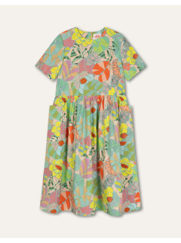 Oilily Narzissenfarbenes Kurzarmkleid in Rosa