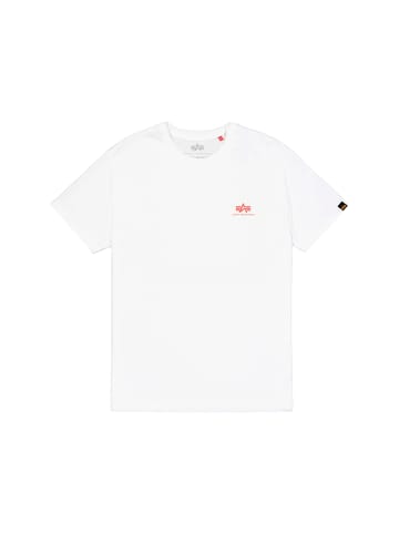 Alpha Industries T-Shirt in weiß
