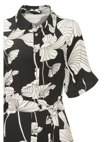 Vivance Hemdblusenkleid in schwarz-sand bedruckt
