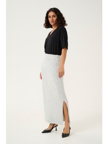 Kaffe Rock KAfrancis Straight fit in Light Grey Melange