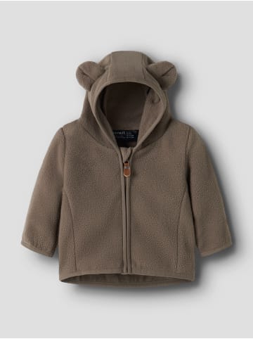 name it Fleecejacke in Walnut