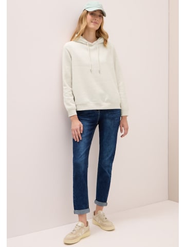 Cecil Sweatshirt mit Kapuze in Beige