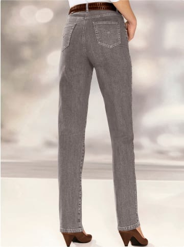 WITT WEIDEN 5-Pocket-Jeans in taupe-denim