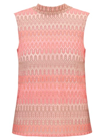 CARTOON Blusentop ohne Arm in Rosa/Taupe