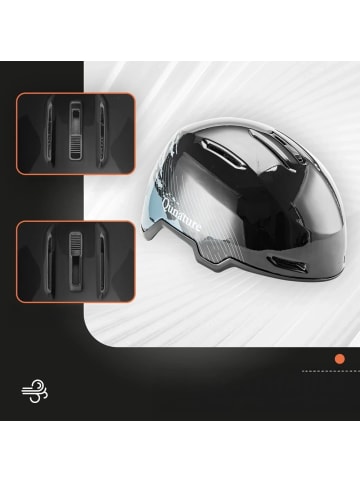 Qunature Skihelm M mit Gehörschutz