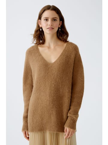 Oui Pullover in camel