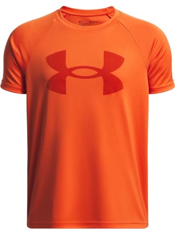 Under Armour Sportshirt "Tech Big Logo T-Shirt" in Orange
