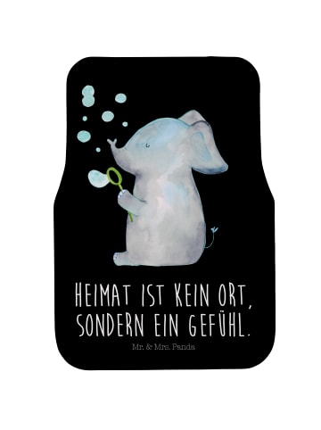 Mr. & Mrs. Panda Automatte Elefant Seifenblasen mit Spruch in Schwarz