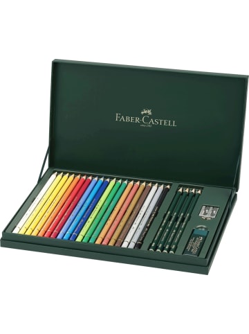 Faber-Castell Künstlerfarbstift Polychromos Geschenketui Mixed Media Packung mit 20 ...