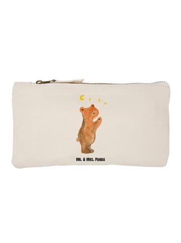 Mr. & Mrs. Panda Kulturbeutel Verliebter Bär ohne Spruch in Weiß