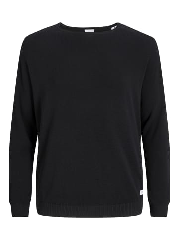 JACK & JONES PLUS Strickpullover in Black