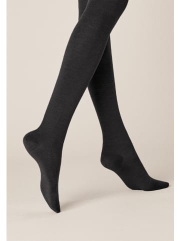 Kunert Strickstrumpfhose Sensual Merino weich in Black