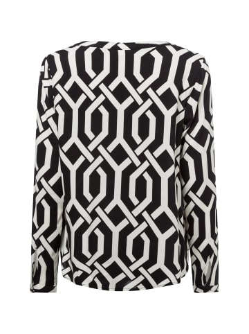 Street One Bluse in schwarz ecru